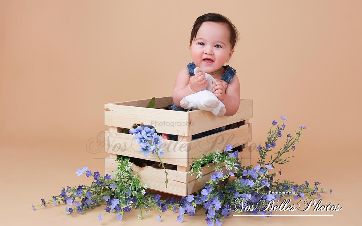 Shooting photo bébé Poissy Yvelines, séance photo studio enfant Poissy 78