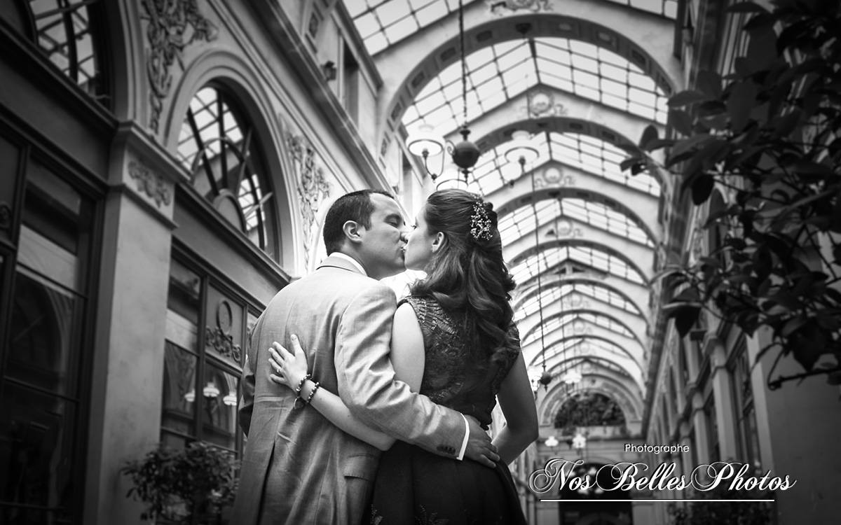Shooting photo couple extérieur Paris