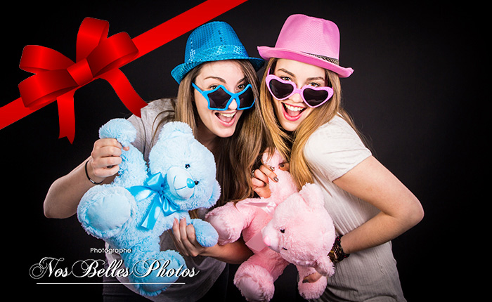 Photographe femme studio Les Mureaux, séance photo entre copine en studio