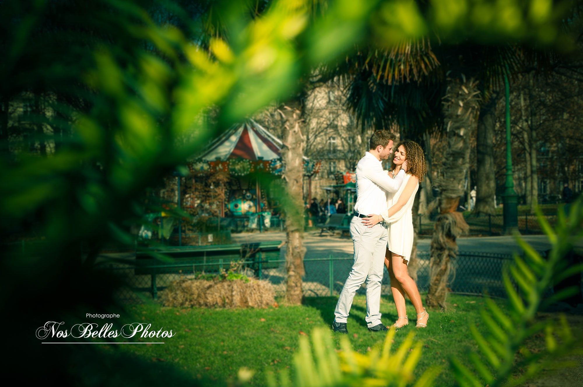 Séance photo engagement avant mariage Paris