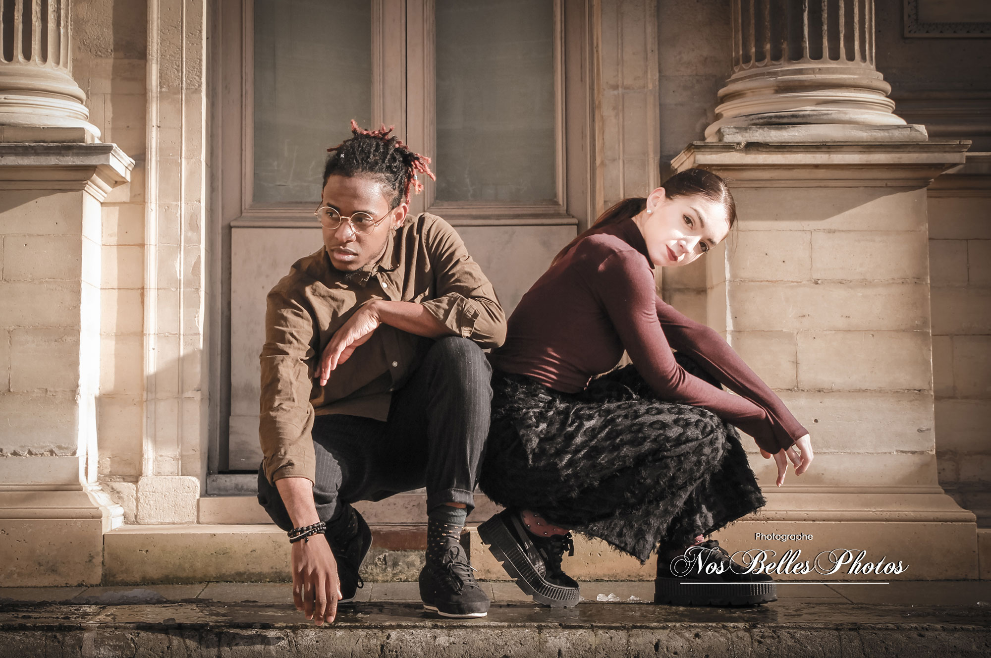 Photo de couple danse contemporaine à Paris
