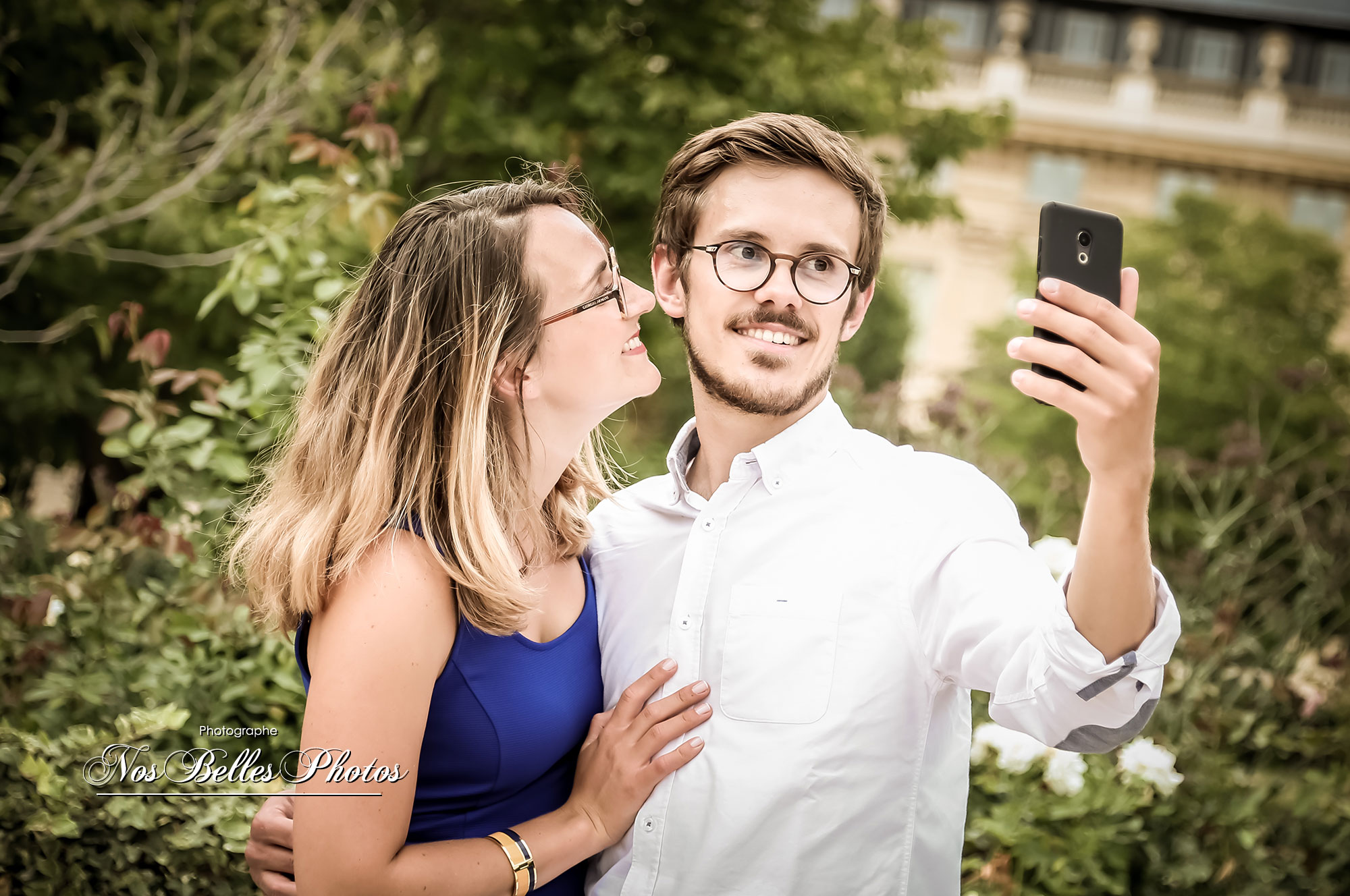 Shooting photo couple Love Session Saint-Germain-en-Laye Yvelines