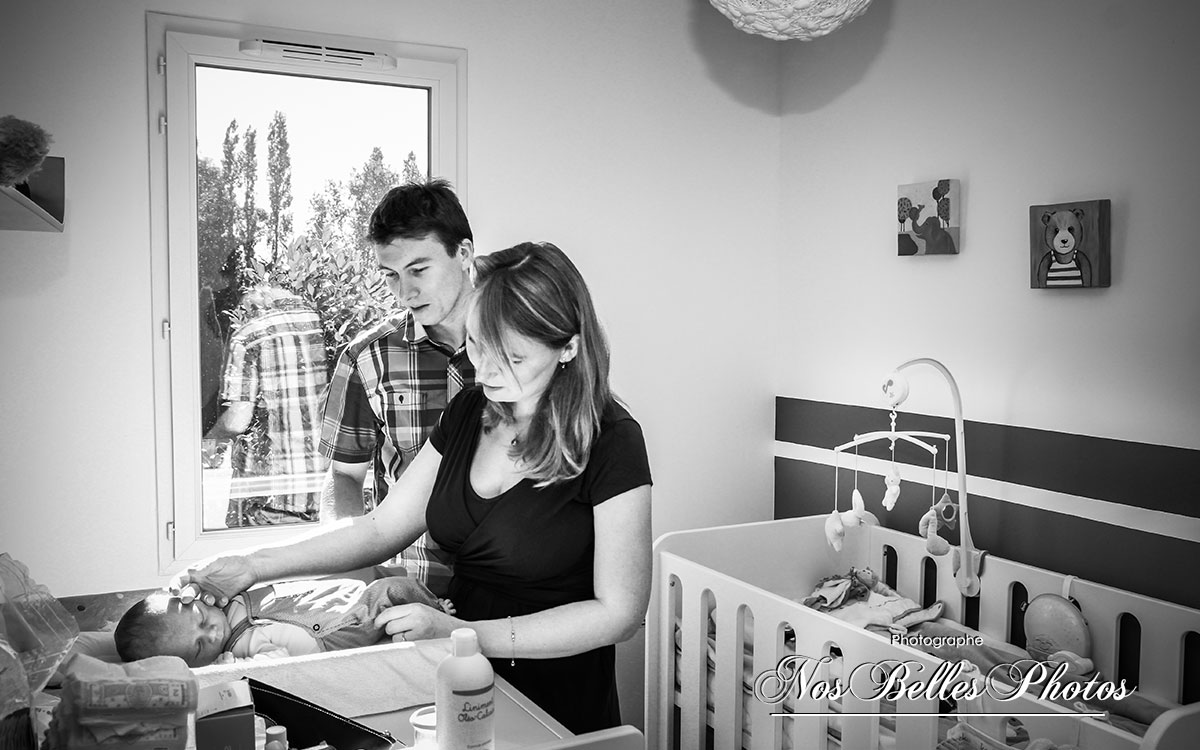Séance domicile photo de naissance Epône
