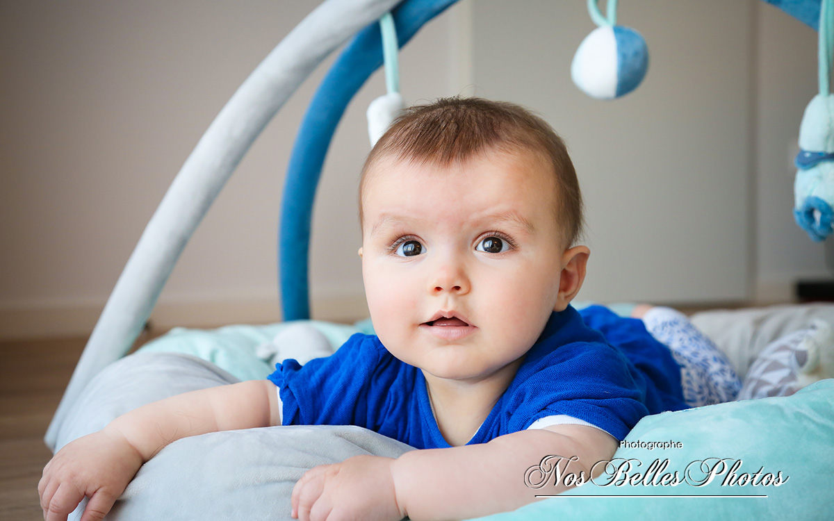 Shooting photo de bébé à domicile Limay