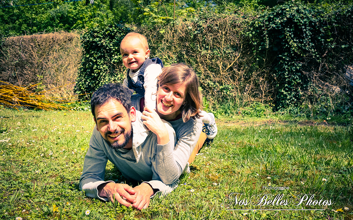 Photographe famille à domicile Ecquevilly