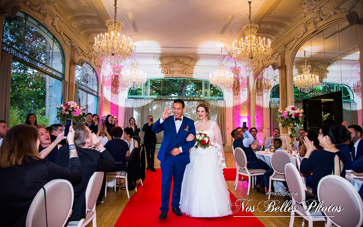 Shooting photo couple mariage Versailles