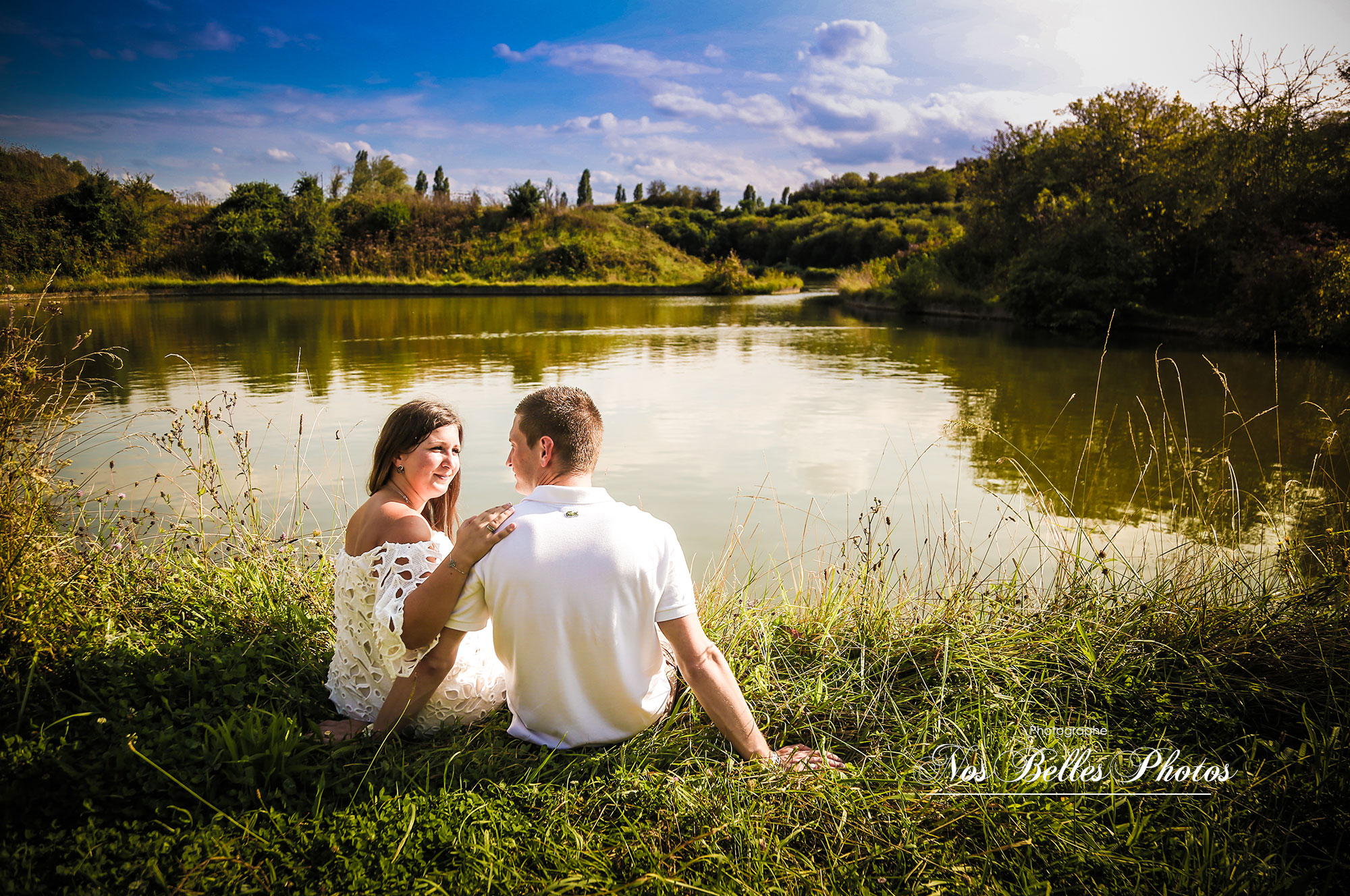 Photographe couple Achères Yvelines, séance photo couple extérieur Achères