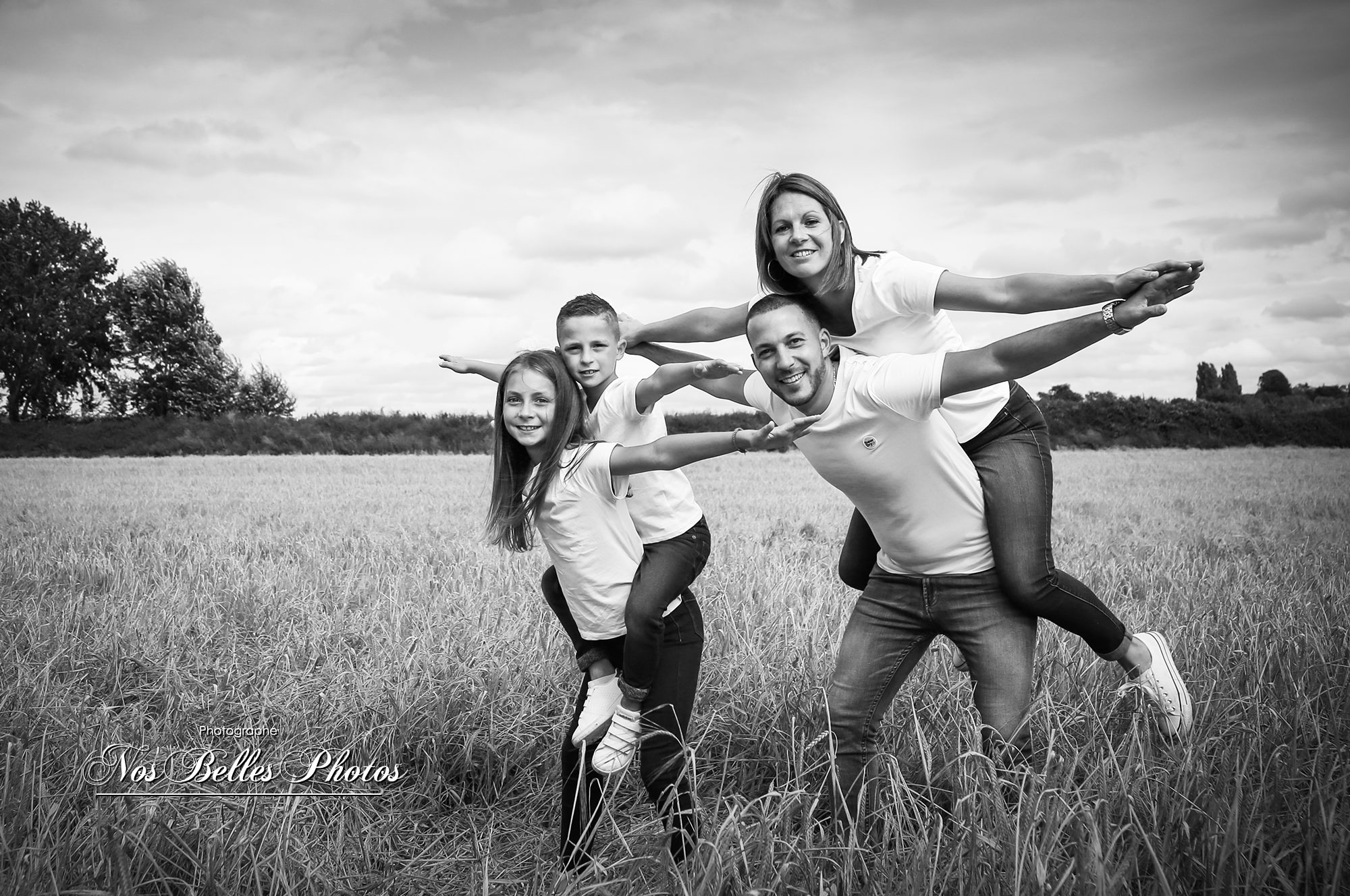 Photographe famille Achères Yvelines, shooting photo de famille extérieur Achères Yvelines