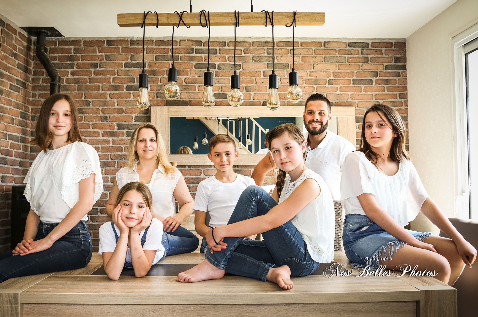 Séance photo famille à domicile en Yvelines