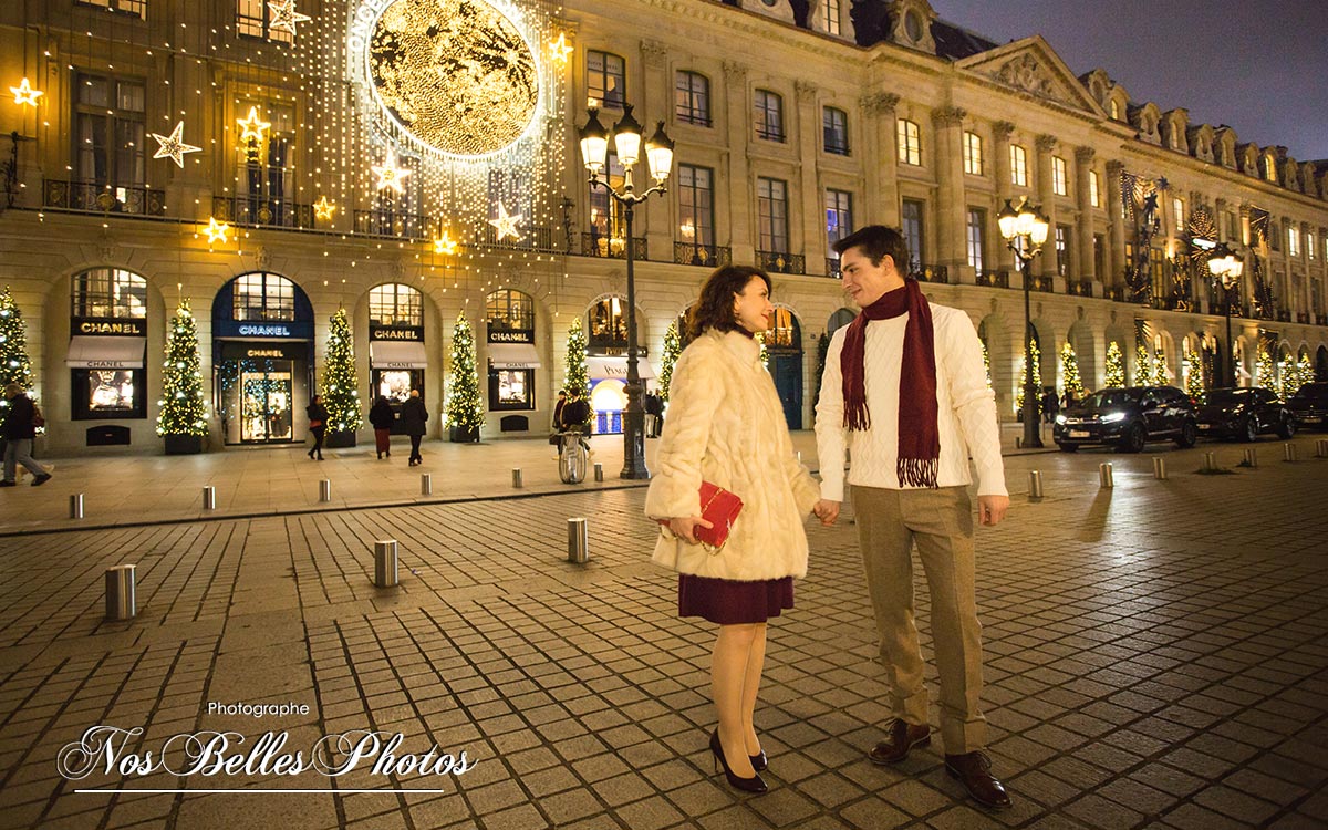 Photo demande en mariage Paris