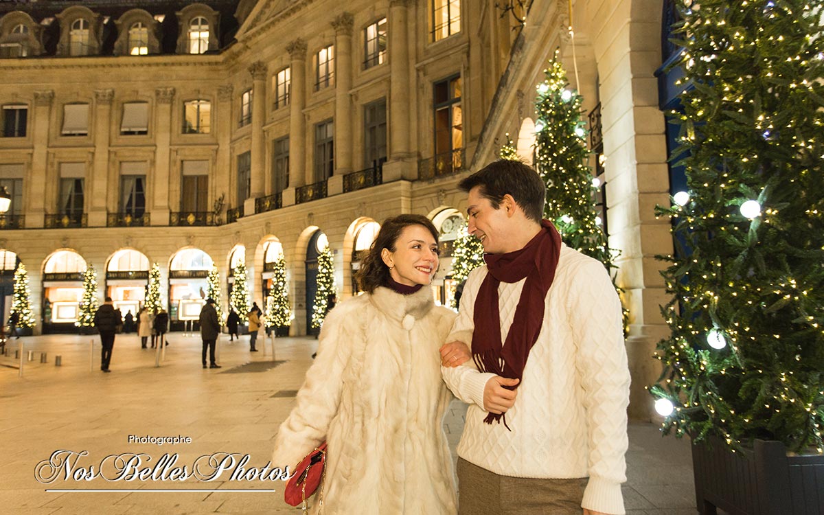 Photo shooting romantique Paris