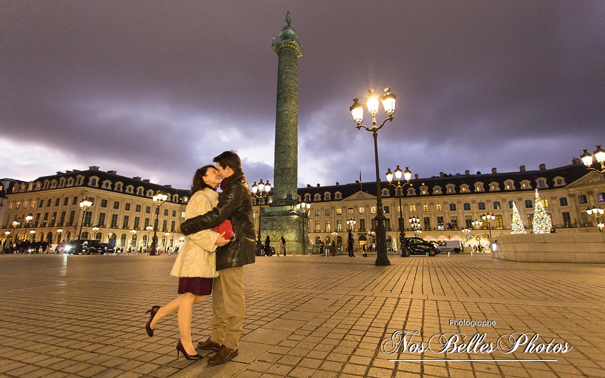 Séance photo en couple Paris