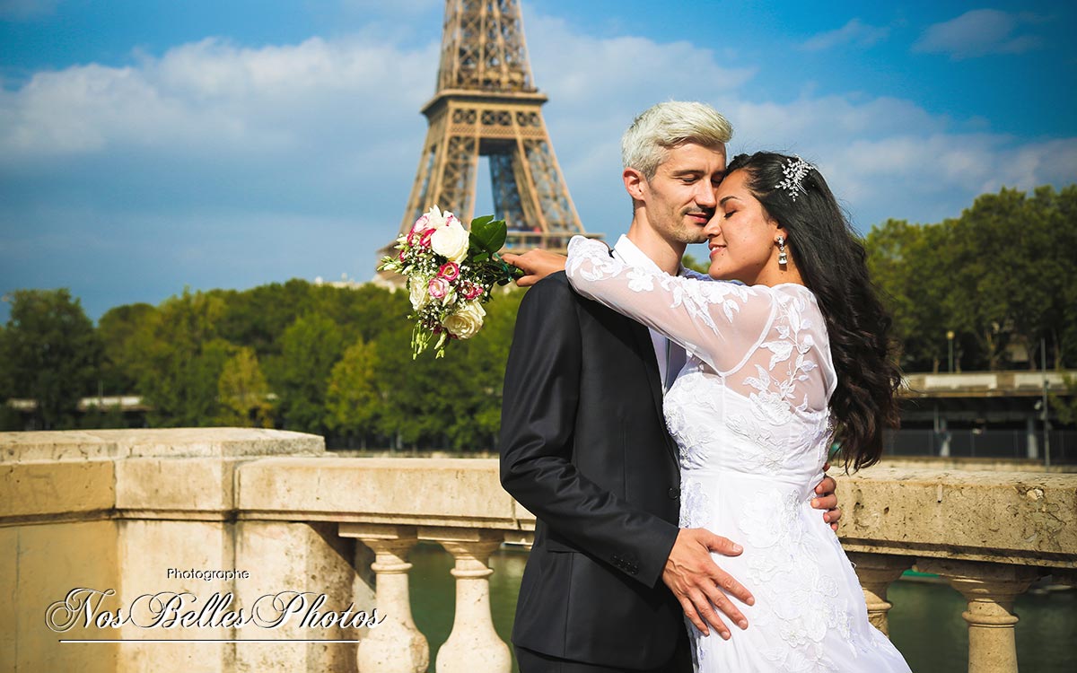 After wedding photo session in Paris