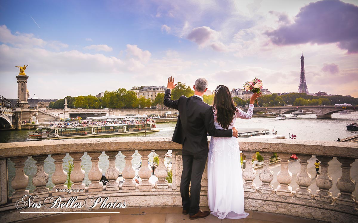 After wedding photoshoot Versailles