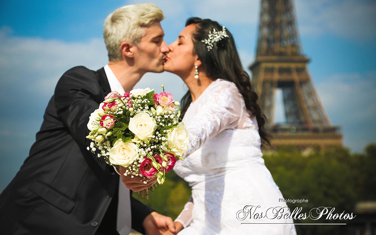 Paris after wedding shooting