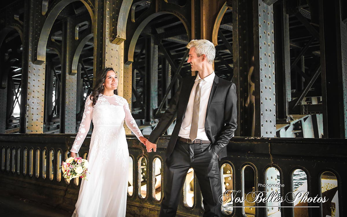 Séance photo après mariage à Paris