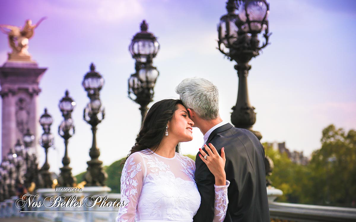 Photographe mariage Paris, séance photo après mariage à Paris