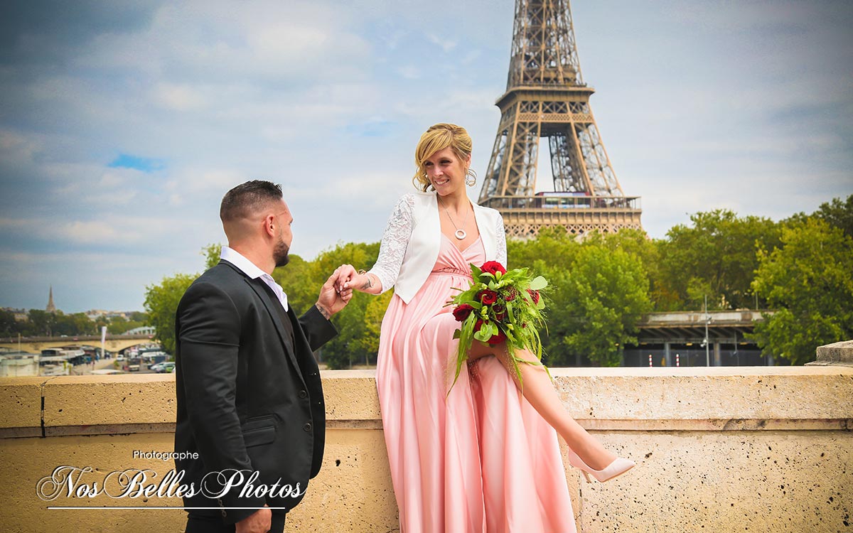 Paris pre-wedding photoshoot