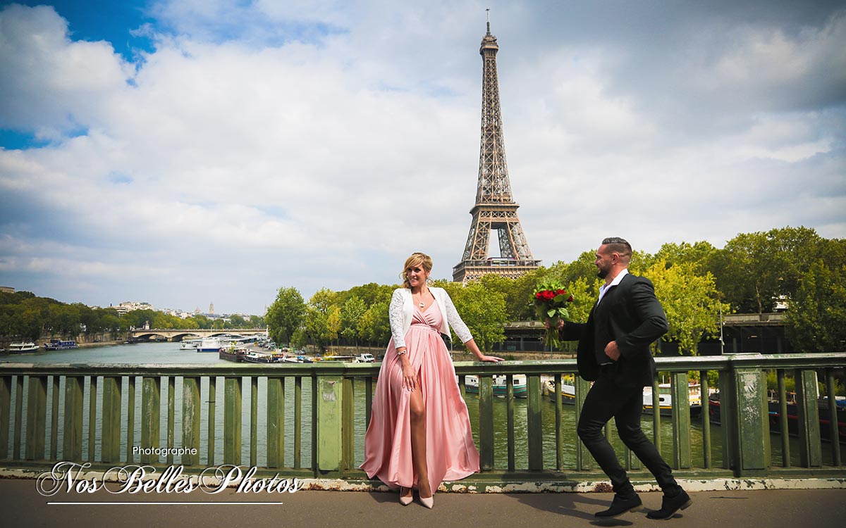 Shooting pre wedding Paris