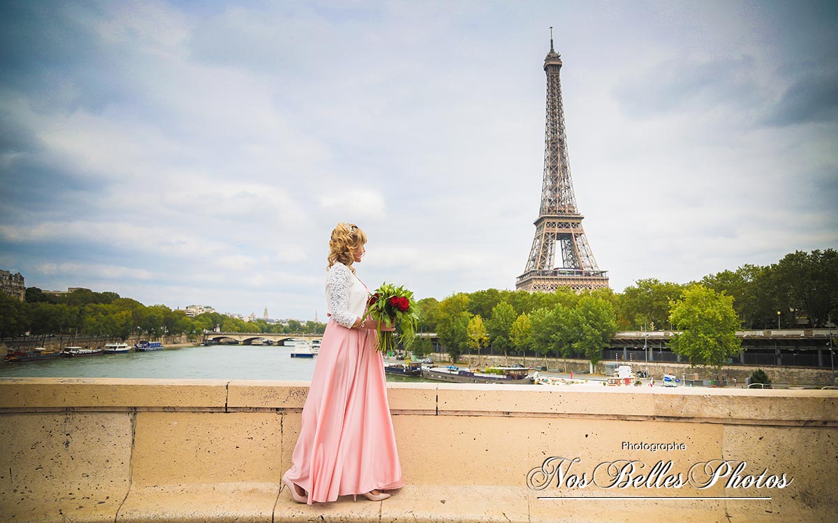 Pre-wedding photographer Paris