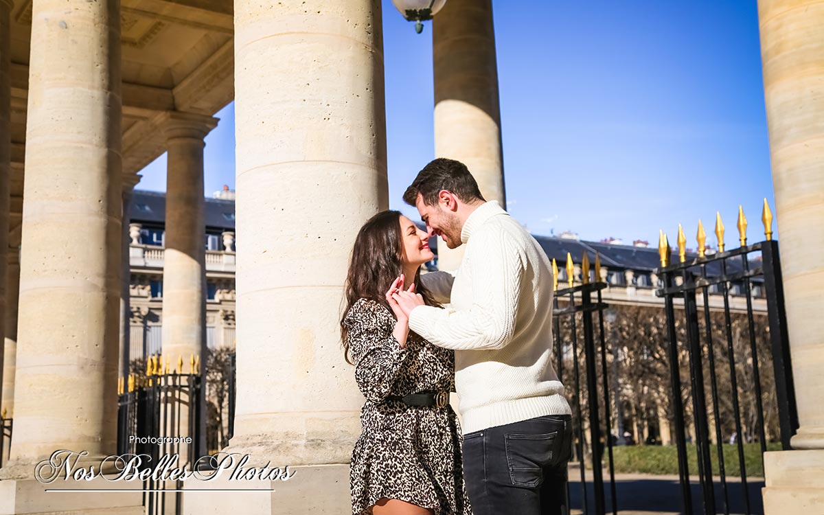 Photo shooting couple Paris, photographe à Paris