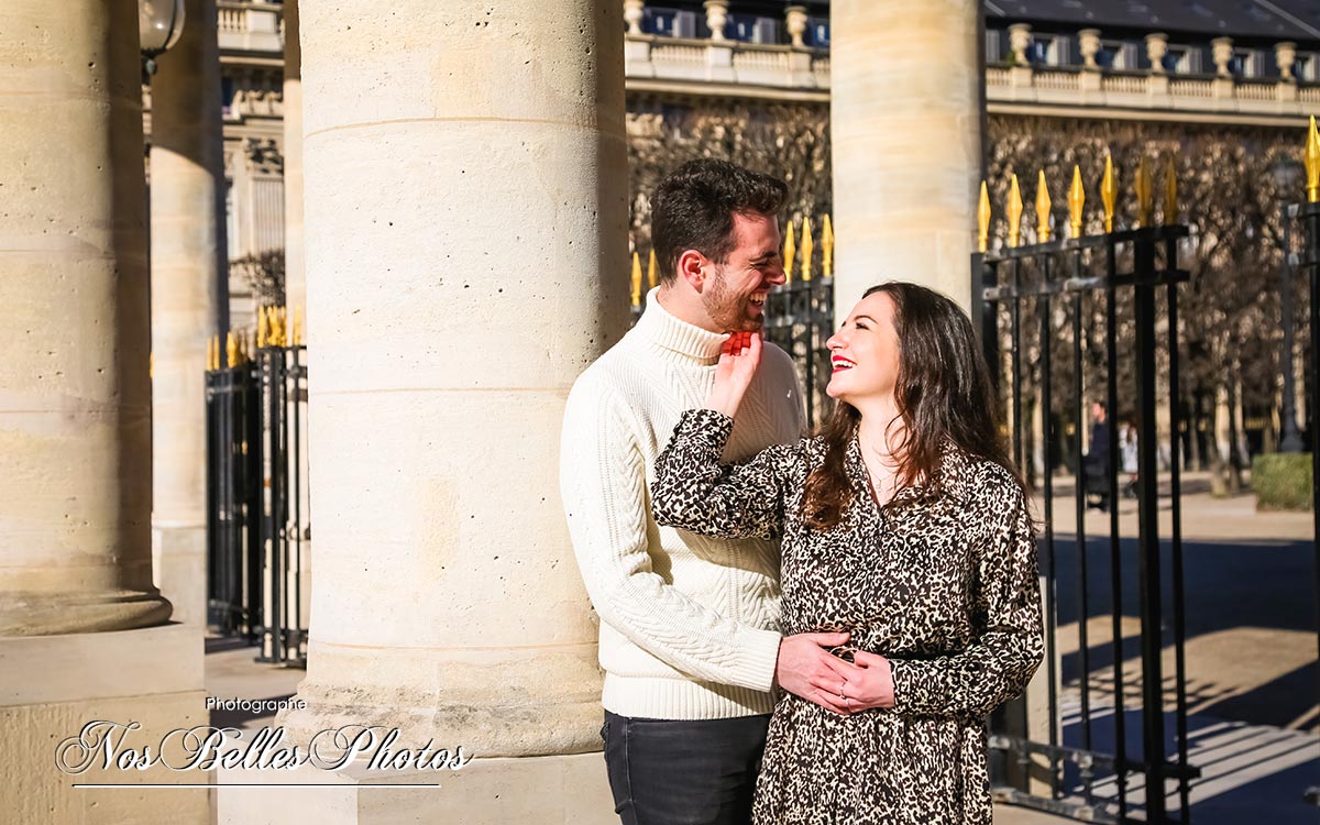Séance photo avant mariage Paris, photo engagement Paris