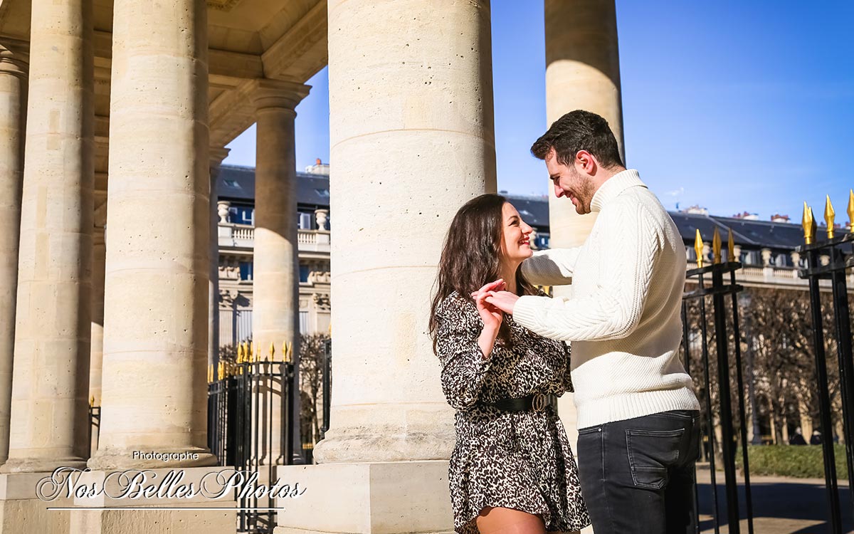 Séance photo couple Paris, photographe Paris