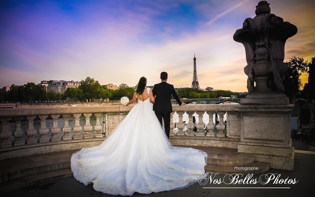 Photo session wedding Paris, photographer wedding