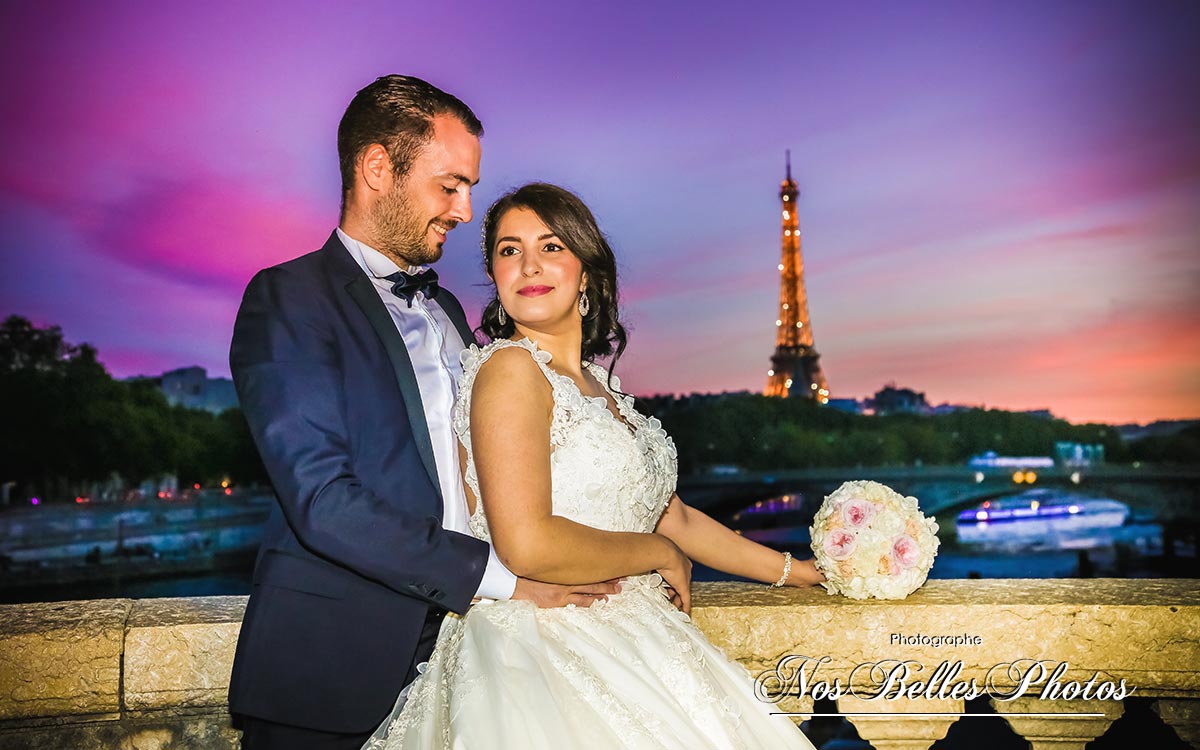 Photos shooting mariage Paris, photographe de mariage à Paris