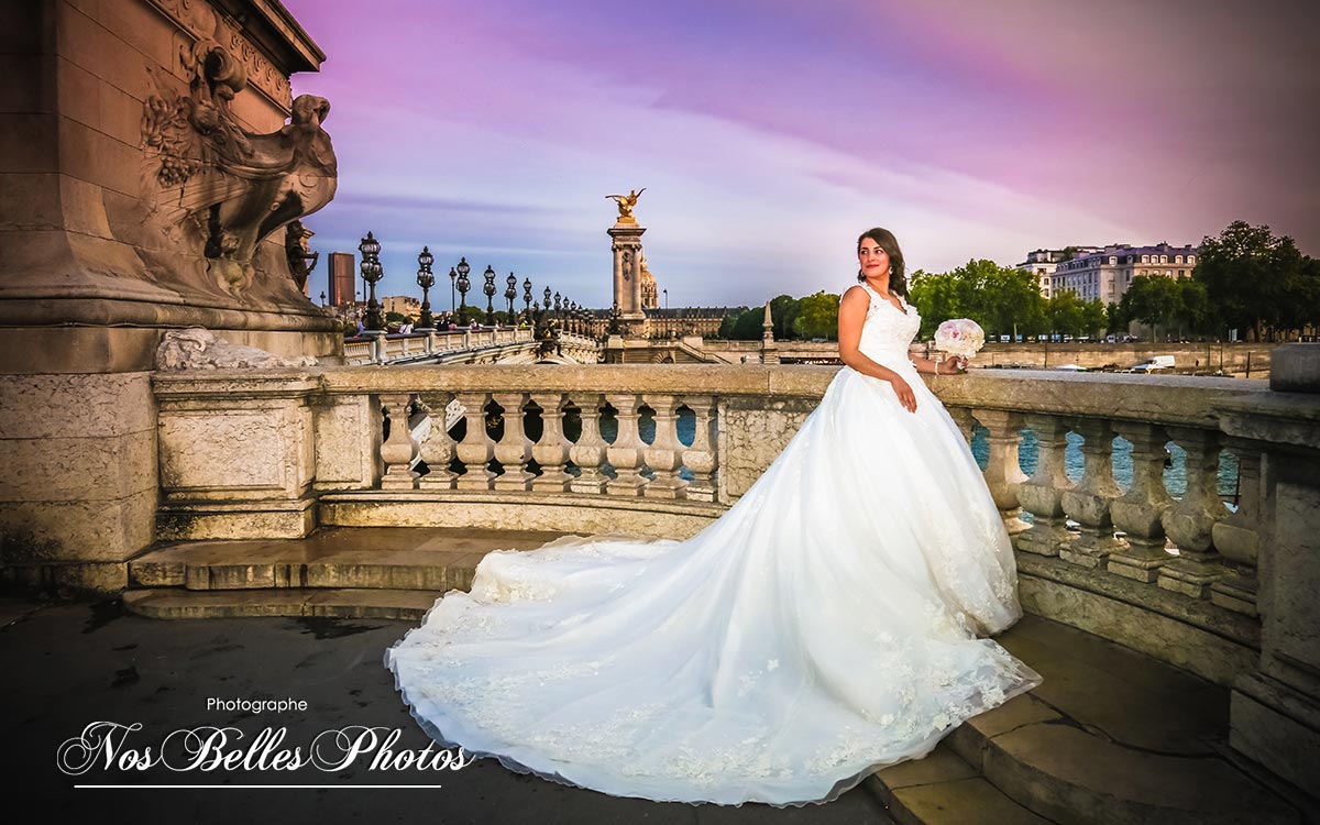 Shooting photo mariage Paris, photographer wedding in Paris
