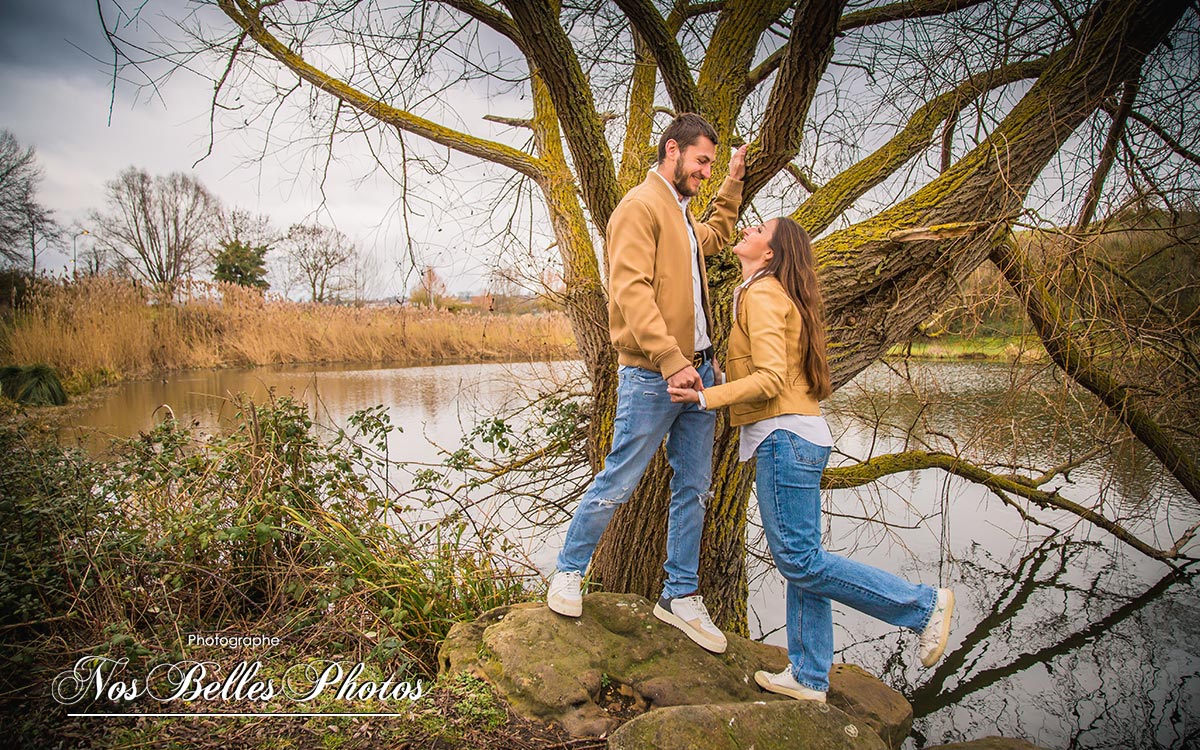 Photo shooting couple extérieur