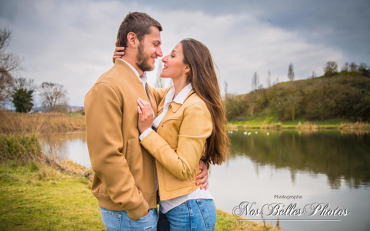 Photo shooting couple Maisons-Laffitte