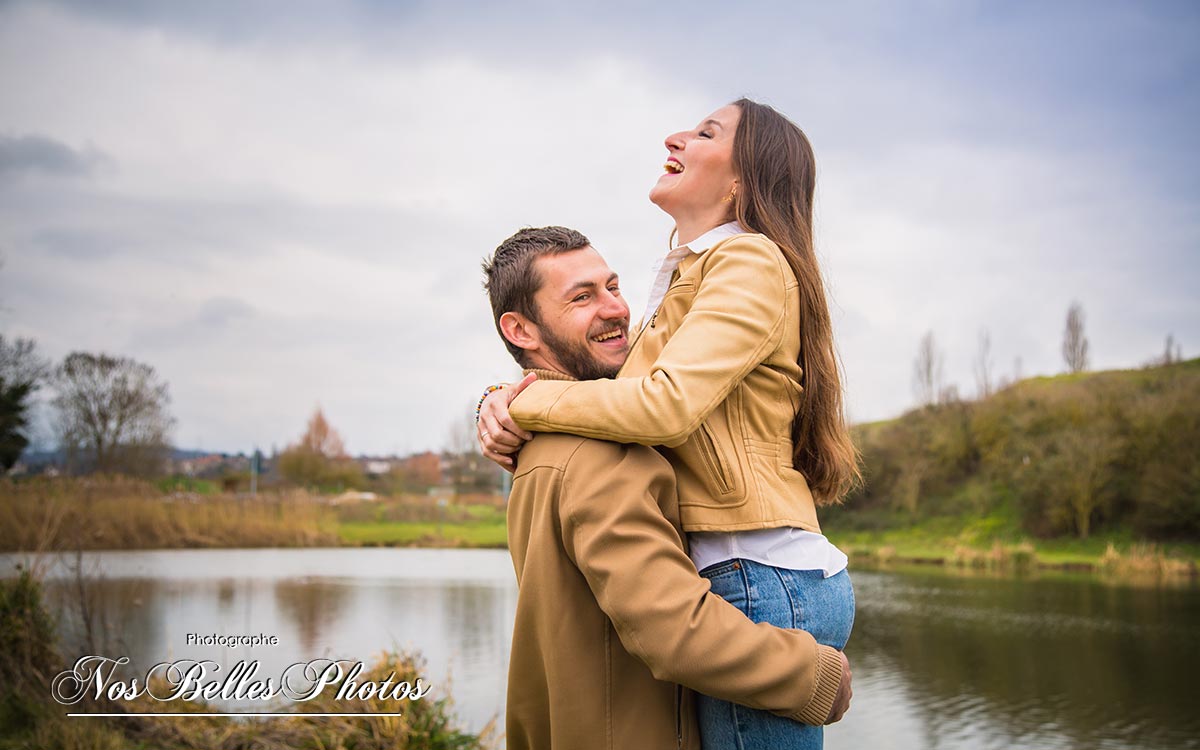 Photo shooting couple Versailles