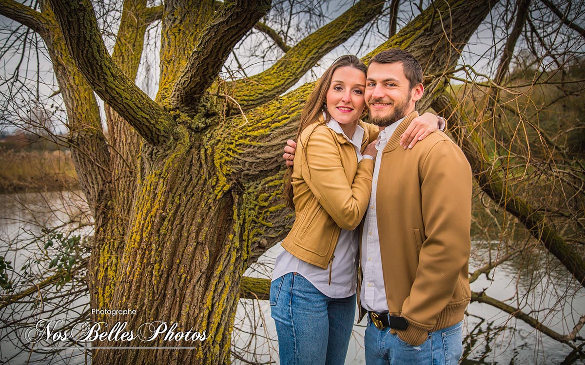 Séance photo couple extérieur en Yvelines