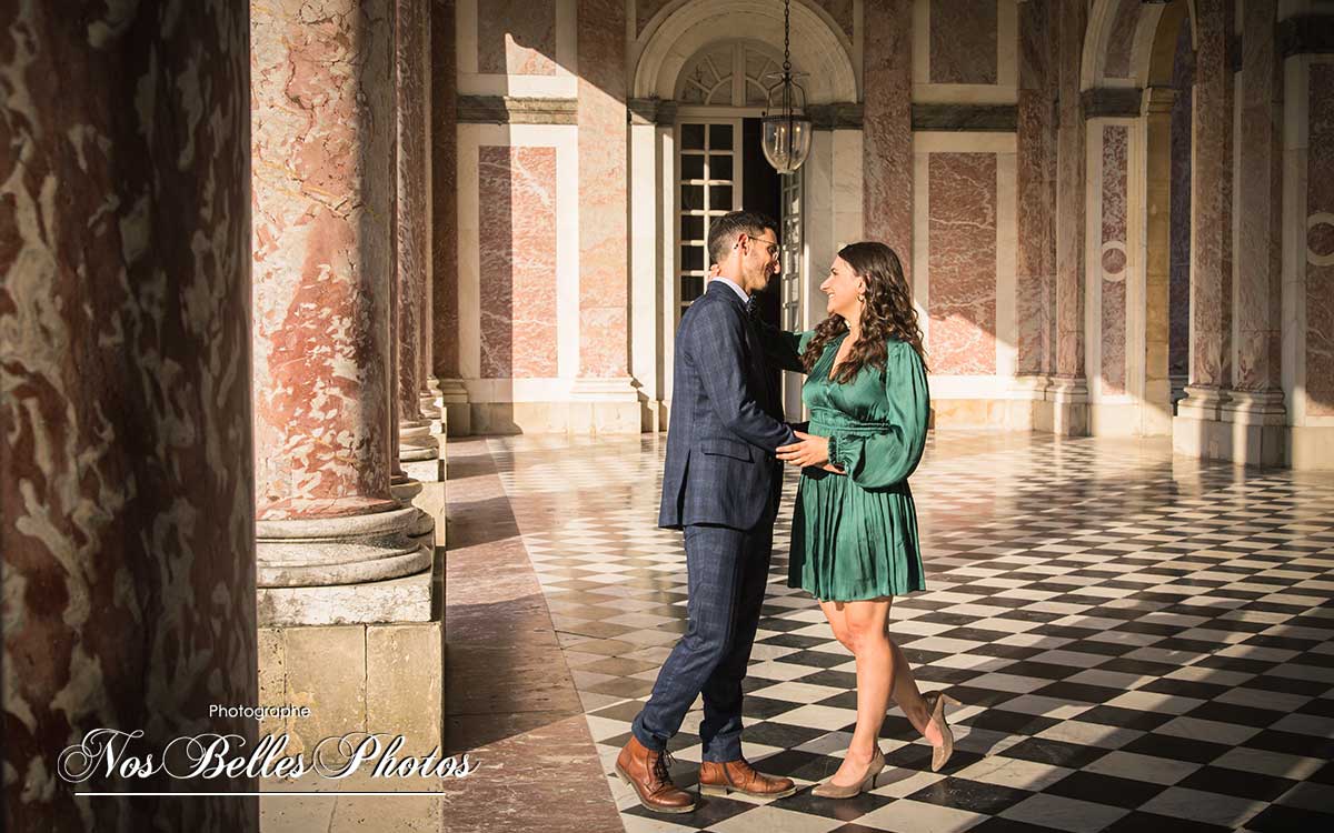 Séance couple Versailles Yvelines