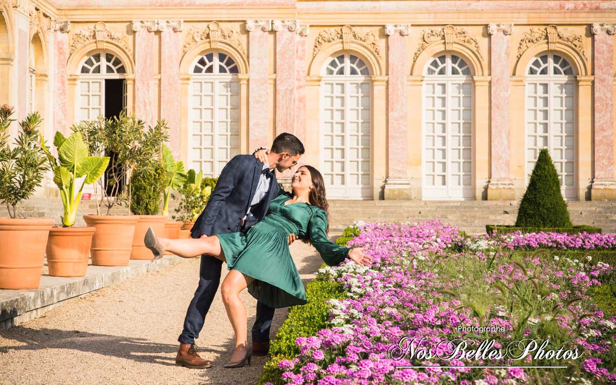 Photo séance couple Versailles