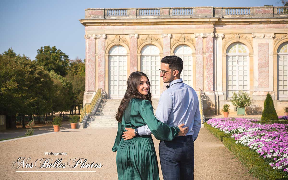 Photo séance de couple à Versailles, photographe Versailles