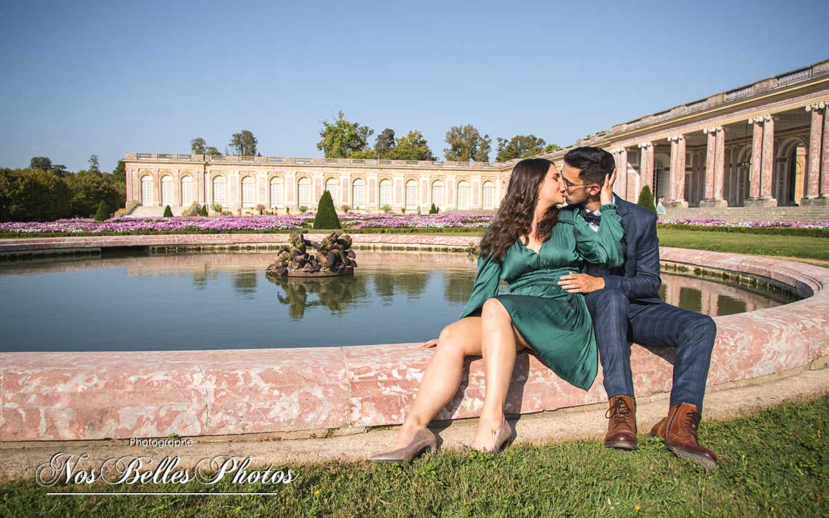 Photographe couple en Yvelines à Versailles