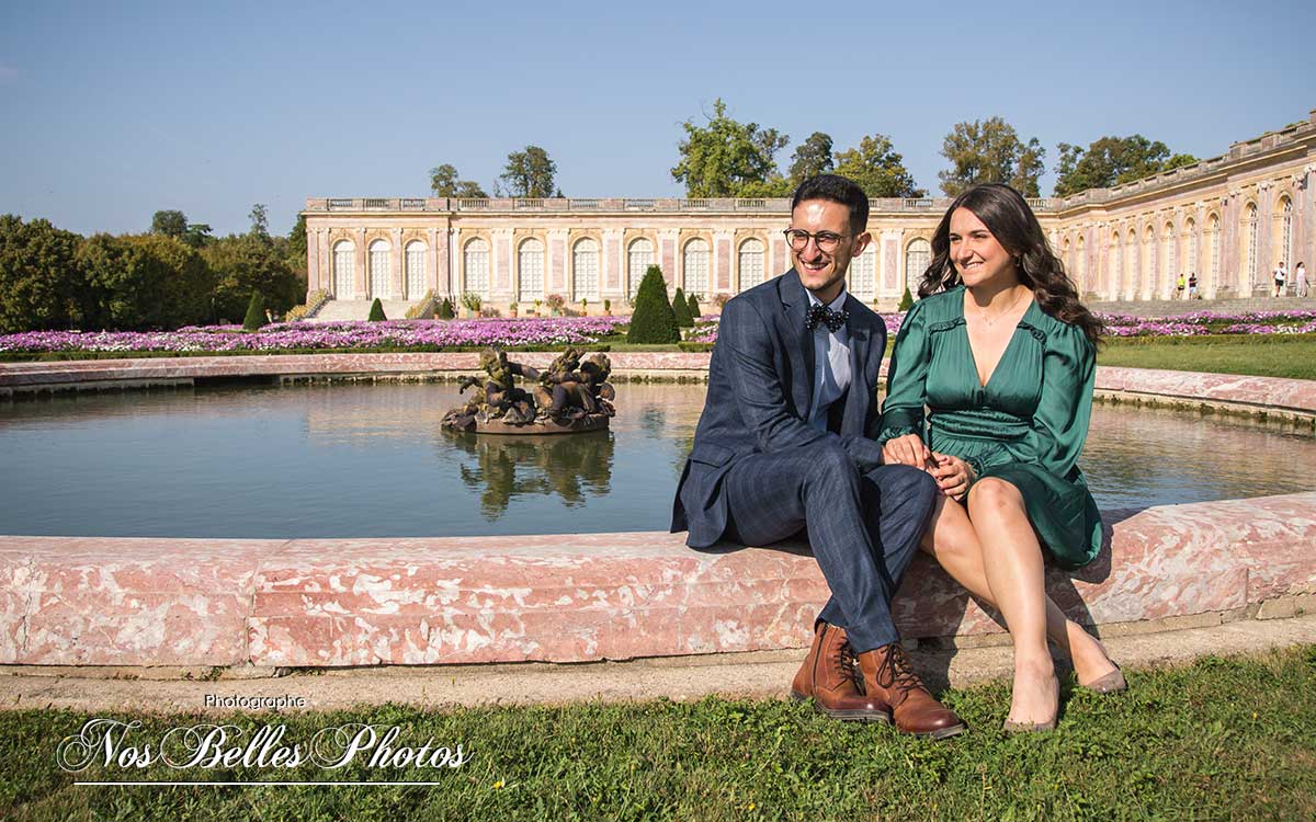 Photos anniversaire de rencontre à Versailles en Yvelines