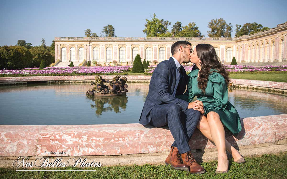 Photos séance couple Versailles