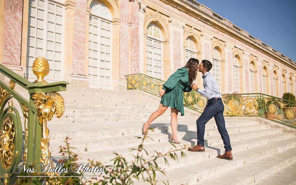 Séance couple à Versailles, photographe couple Versailles