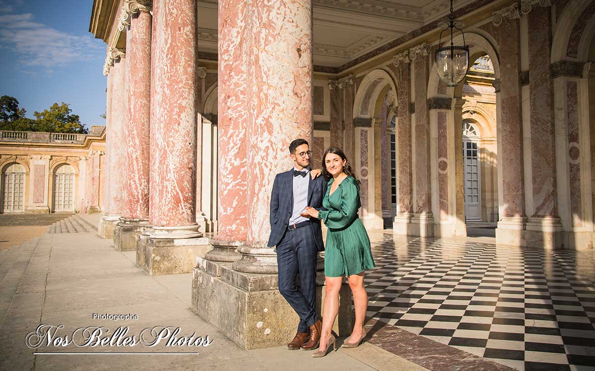 Séance couple à Versailles