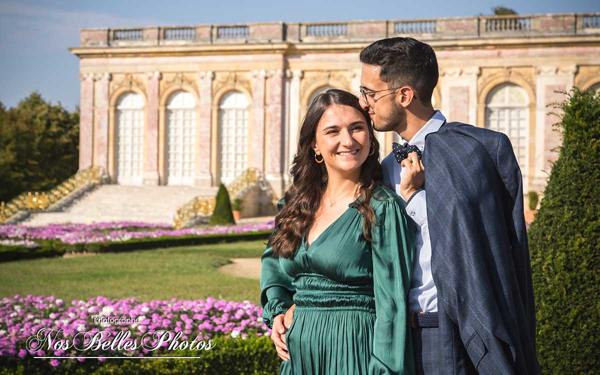Séance photo couple à Versailles, photographe couple Versailles