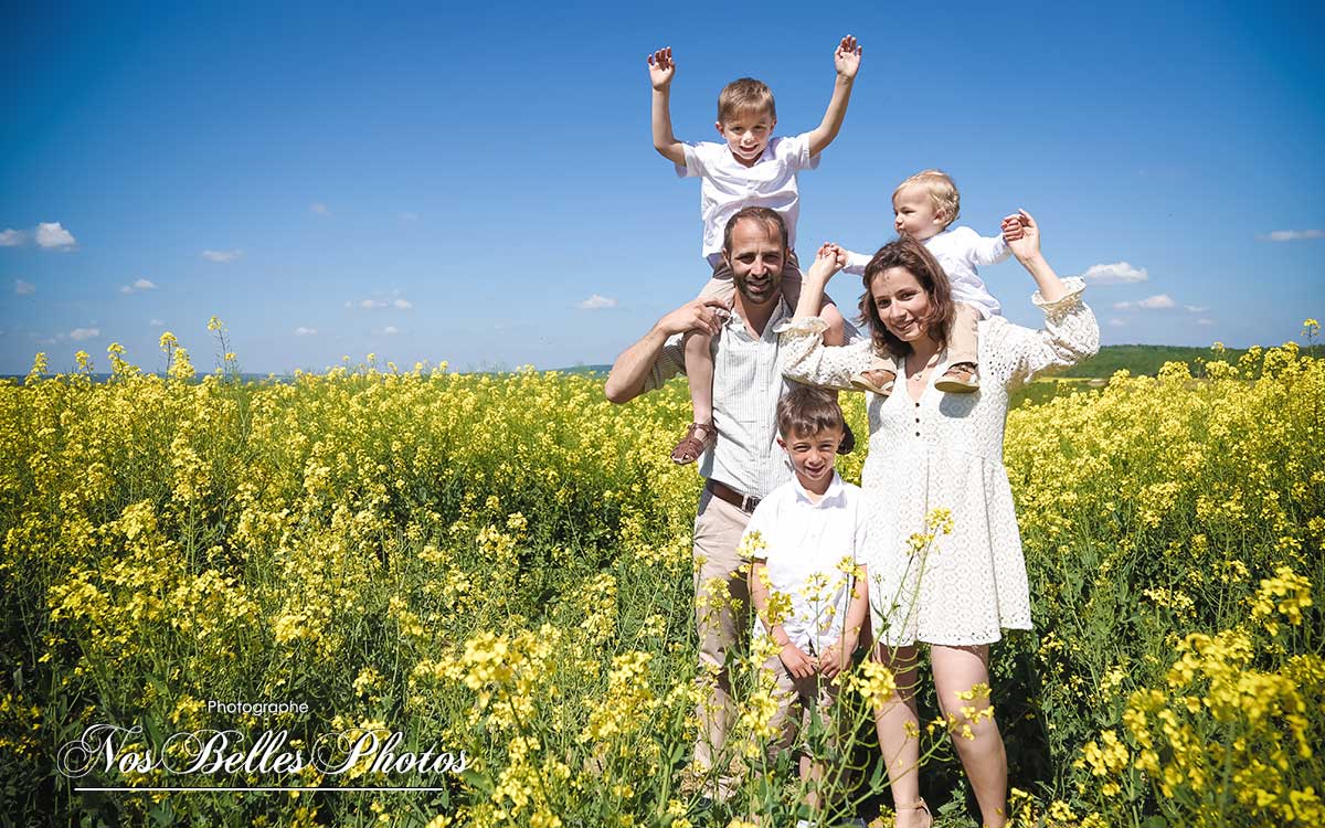 Shooting photo famille Yvelines, séance photo de famille à Orgeval