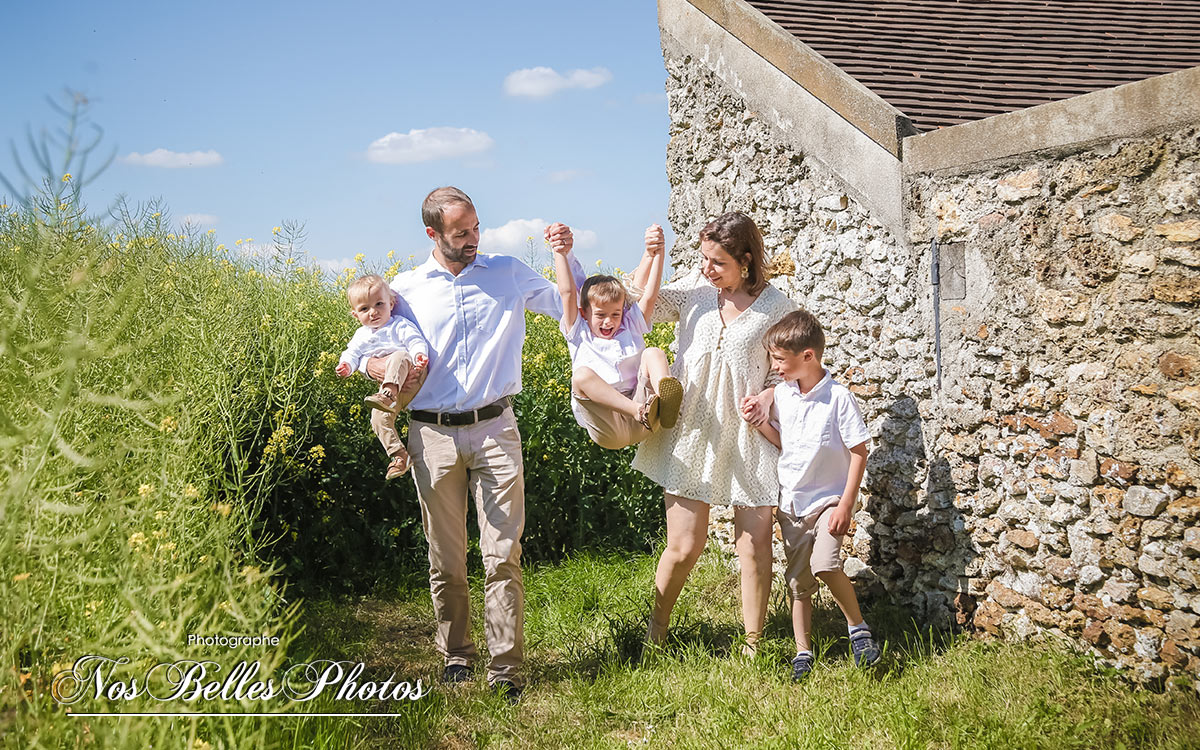 Séance photo famille Chambourcy, Poissy, Villennes-sur-Seine, Morainvilliers, Ecquevilly, Chapet, Bouafle, Les Alluets-le-Roi, Crespières, Feucherolles