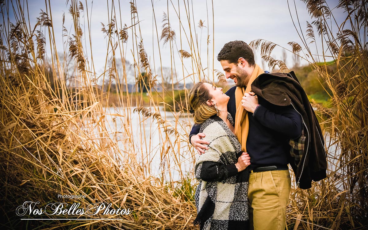 Shooting couple extérieur Feucherolles, photographe couple Feucherolles