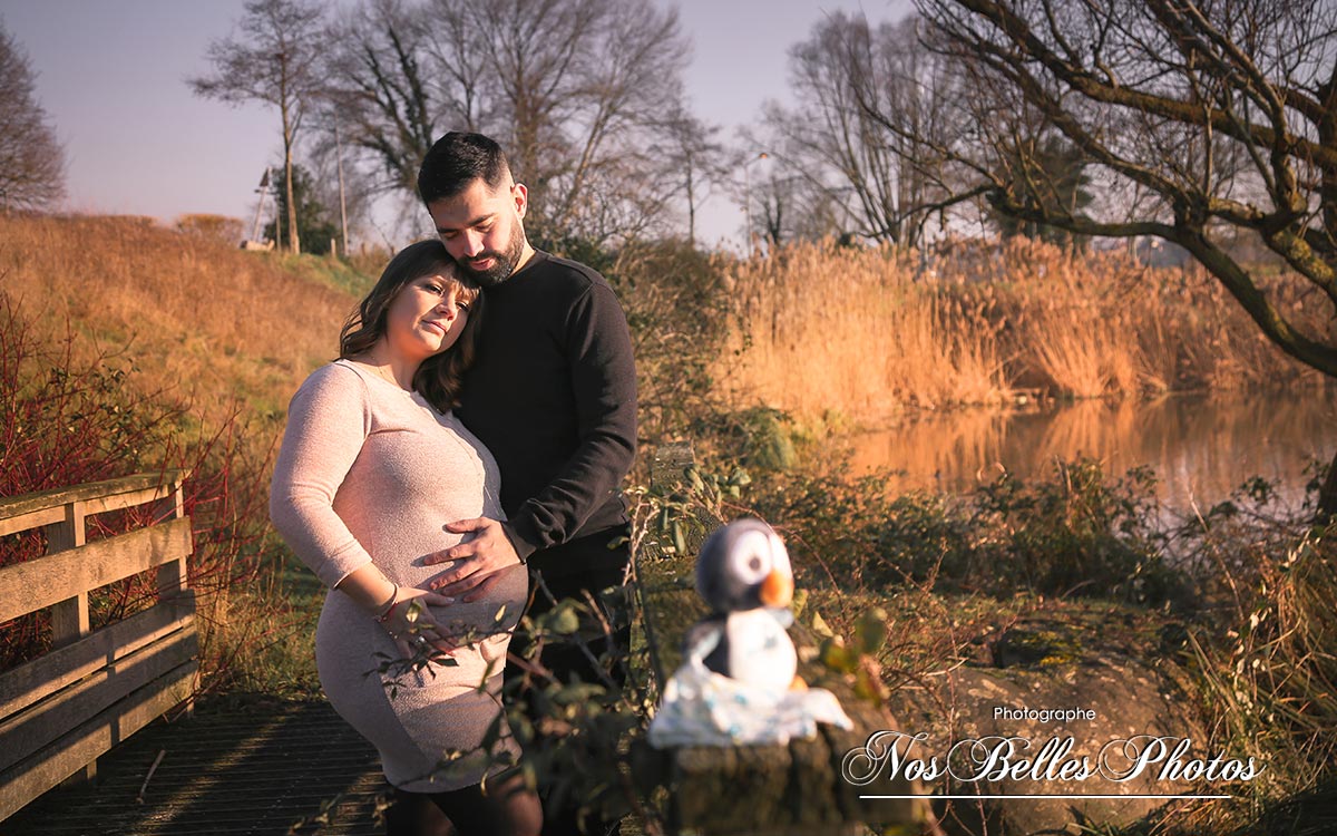 Shooting photo de grossesse à Maisons-Laffitte