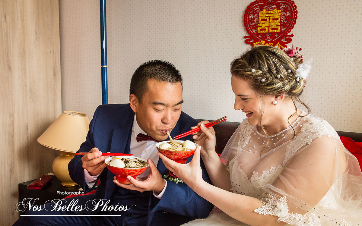 Photo vidéo de mariage chinois à Paris