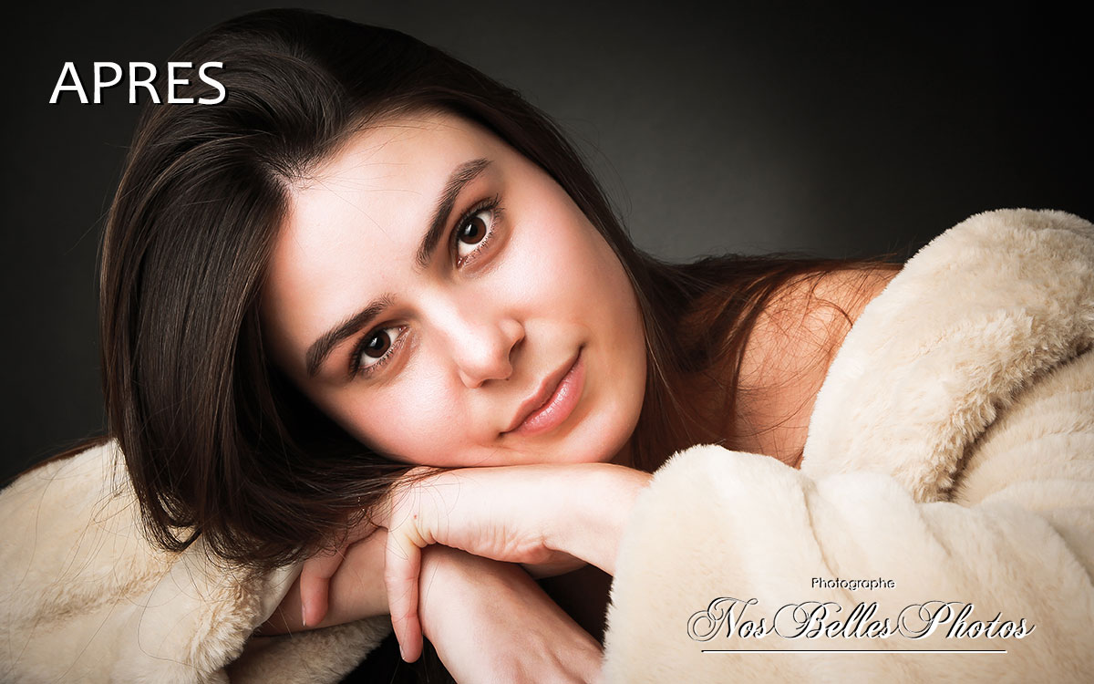 Photographe portrait en studio Les Mureaux en Yvelines, retouche photo portrait